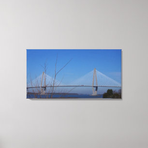 Ravenel Bridge, Charleston, SC Canvas Print