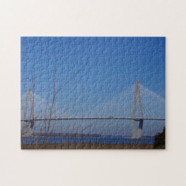 Ravenel Bridge Jigsaw Puzzle (Horizontal)
