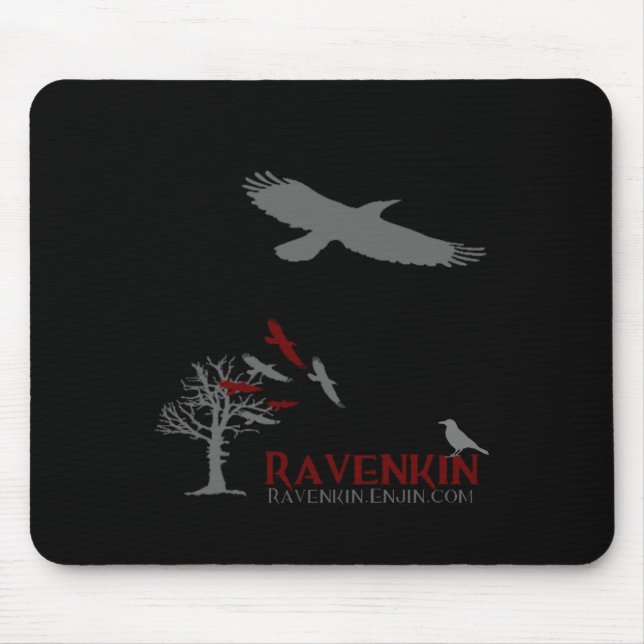 Ravenkin Shadow Collection Mouse Mat (Front)