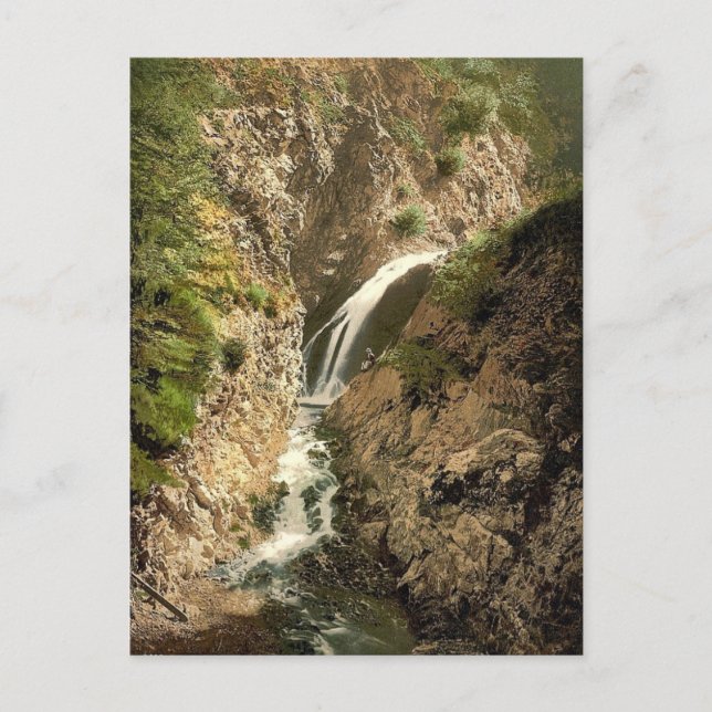 Ravenna Gorge, Black Forest, Baden, Germany rare P Postcard (Front)
