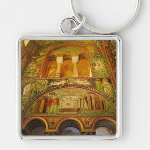 Ravenna mosaics key ring