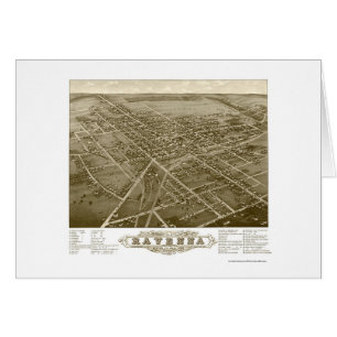 Ravenna, OH Panoramic Map - 1882