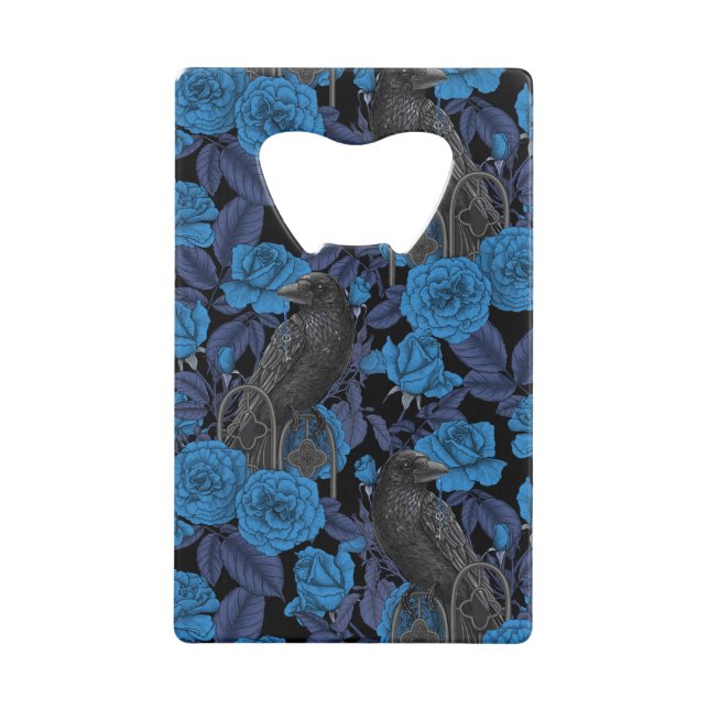 Ravens and  blue roses (Front)