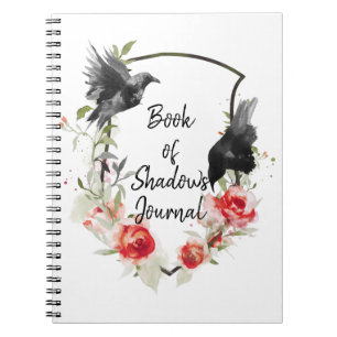 Raven's and Roses Book of Shadows Journal