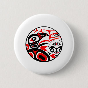 Ravens Cry 6 Cm Round Badge