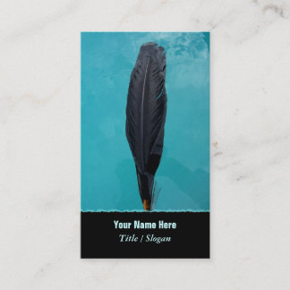 Raven's Feather Business Card