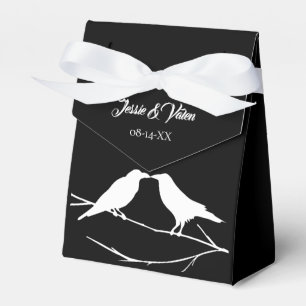 Ravens Gothic Wedding Favour Box