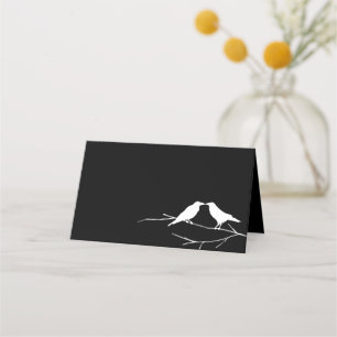 Ravens Gothic Wedding Place Card