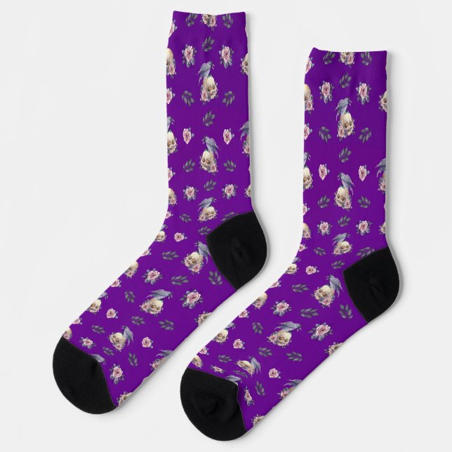 Raven's Hollow Socks (Left)
