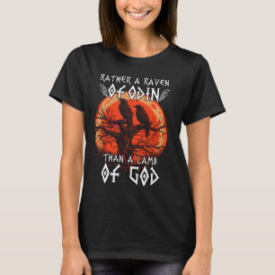 Ravens Hugin and Munin - Myth and Legends of the V T-Shirt