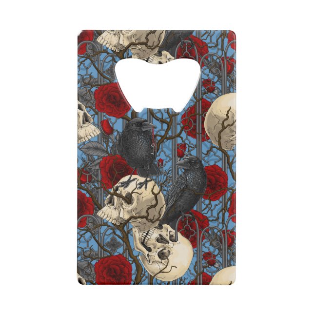 Raven's secret. Dark and moody gothic illustration (Front)