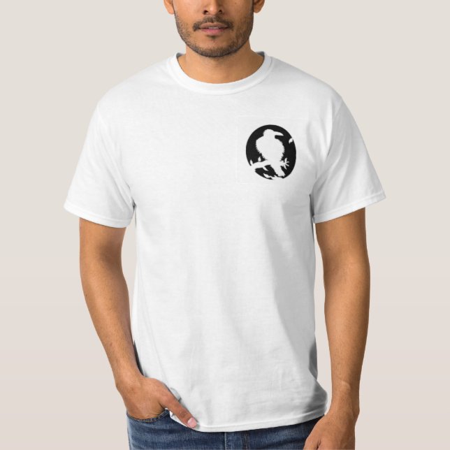 Ravens Wick Designs White T-shirt (Front)