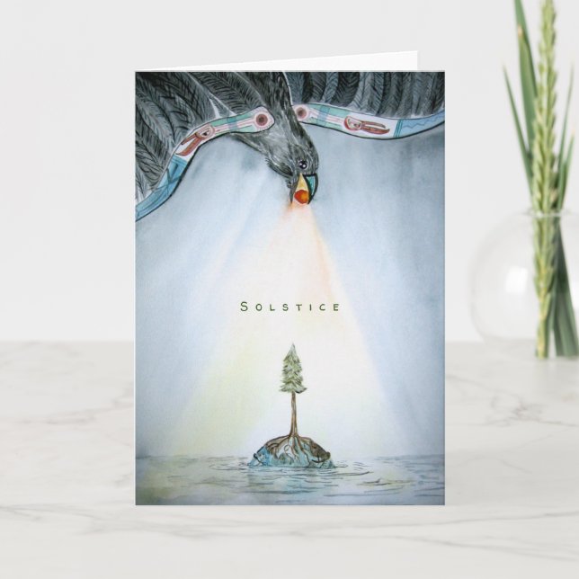 Raven's Wings Card (Front)