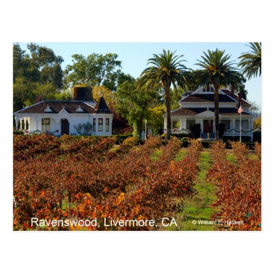 Ravenswood Livermore California Products Postcard