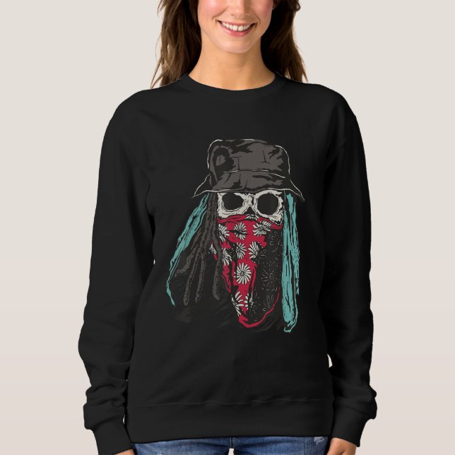 Raver Festival Modular Life Synth Nerd Synthesizer Sweatshirt (Front)