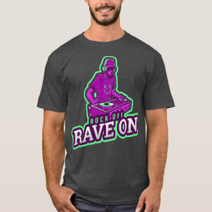 Raver Rave EDM Techno DJ Music Cyberpunk Trance T-Shirt