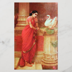Ravi Varma Paintings-Hamsa Dhayamthi Stationery