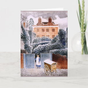 Ravilious - Castle Hedingham, Essex Card