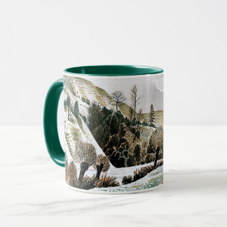 Ravilious - New Year Snow, fine art Mug