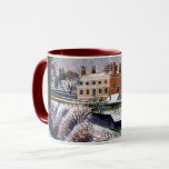 Ravilious - Vicarage in Winter, fine art Mug<br><div class="desc">Eric Ravilious artwork,  Vicarage in Winter,  beautiful landscape painting</div>