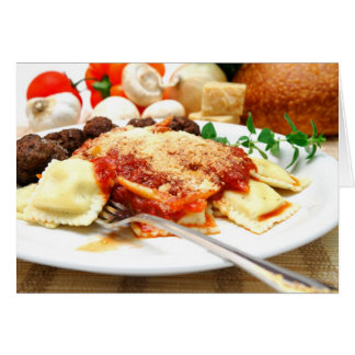 Ravioli And Meatballs
