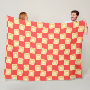 Ravioli Pasta Fleece Blanket