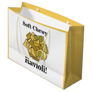 Ravioli Pasta Italian Food Birthday Large Gift Bag