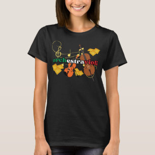 Ravioli Pasta ORCHESTRAVIOLI Italian Colours Music T-Shirt