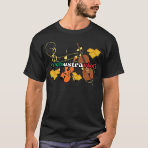 Ravioli Pasta ORCHESTRAVIOLI Italian Colours Music T-Shirt