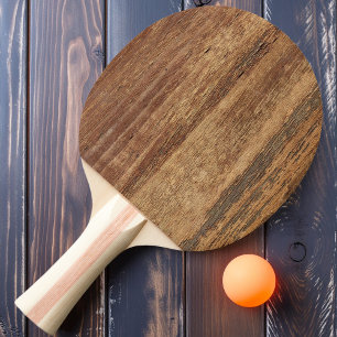 Raw Cedar Wood Ping Pong Paddle