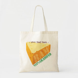 Raw Cheese Organic Planet Reusable Canvas Bags