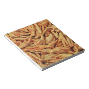 Raw Chicken Feet Notepad