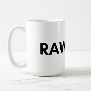raw coffee mug