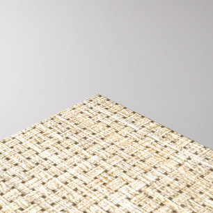 Raw Linen Weave Oatmeal Japandi Minimalist Canvas Print