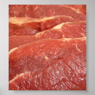 Raw Meat Poster