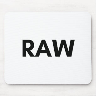 raw mouse mat