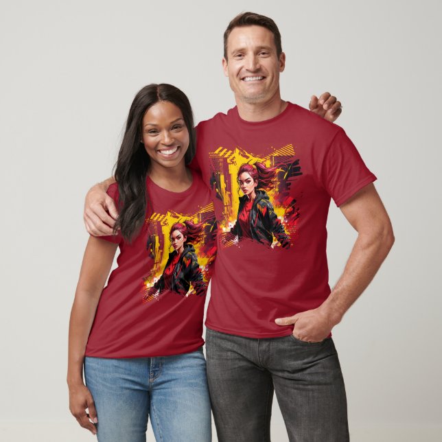 Raw Pulse: Grunge Energy T-Shirt (Unisex)