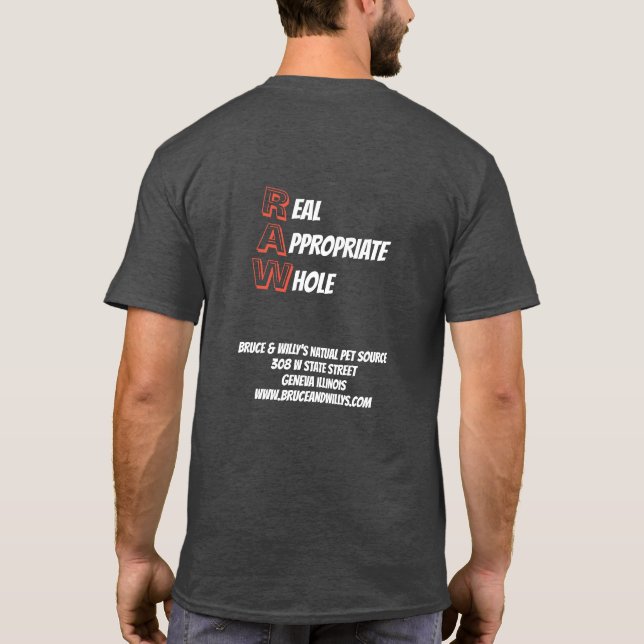 RAW Shirt Men's (Back)
