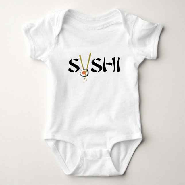 Raw Sushi Organic Planet Kids Shirts (Front)