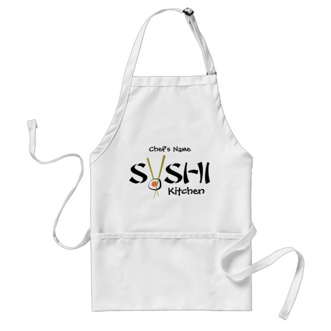 Raw Sushi Organic Planet Personal Aprons (Front)