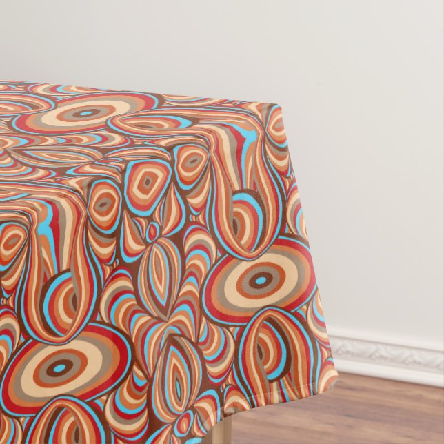Raw Swirls Tablecloth (In Situ)
