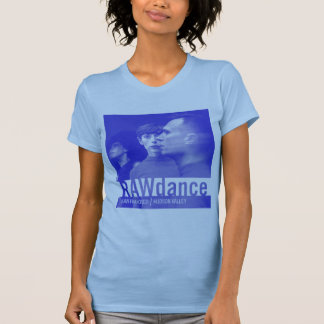 RAWdance Blurred Graphic T-Shirt in Blue