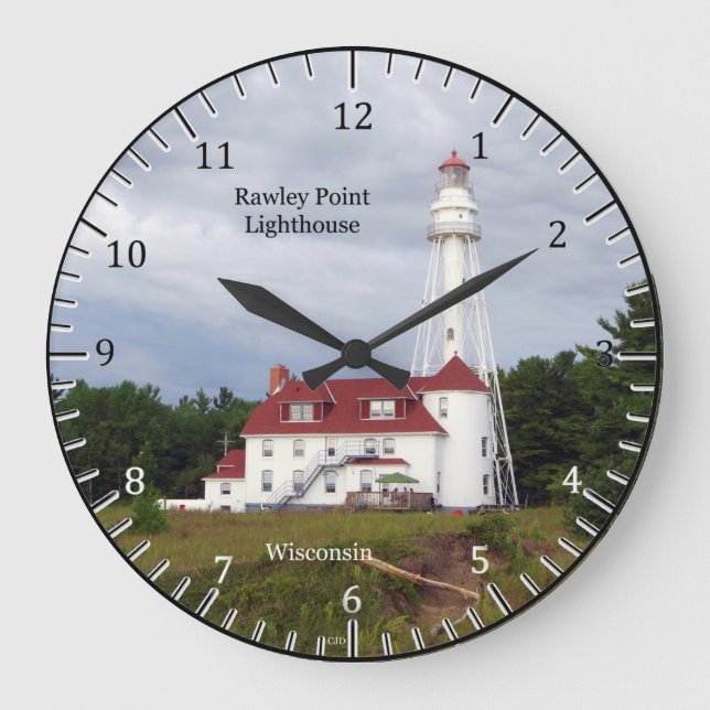 Rawley Point Lighthouse clock (Front)