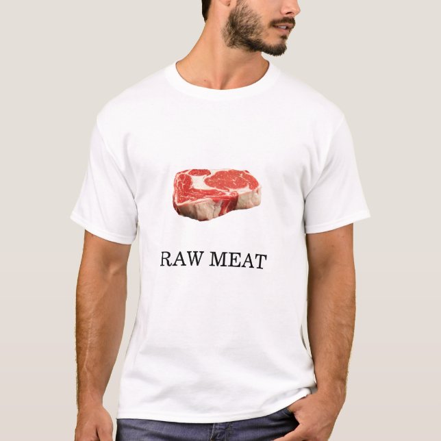 rawmeat, RAW MEAT T-Shirt (Front)