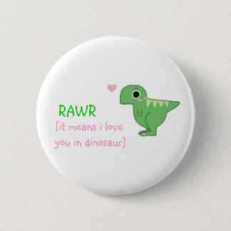 RAWR 6 CM ROUND BADGE
