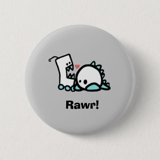 Rawr! 6 Cm Round Badge