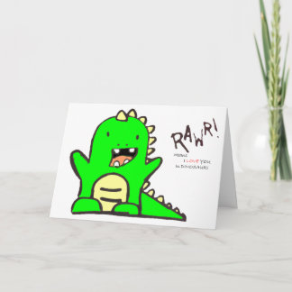 Rawr card