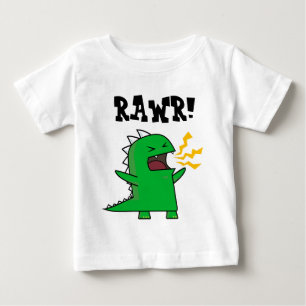 RAWR Dino - customisable! Baby T-Shirt