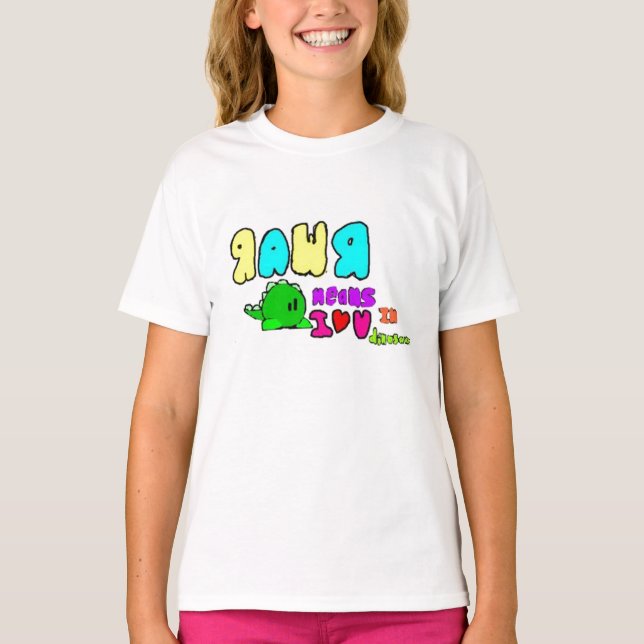 RAWR dino tshirt (Front)