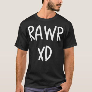 Rawr Emo Xd Scenester Scene Kid T-Shirt